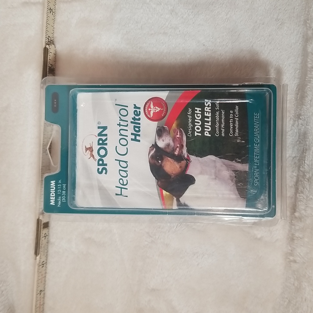 Sporn Pet Head Control Halter‎ Lifetime Guarantee Medium Veterinarian Approved